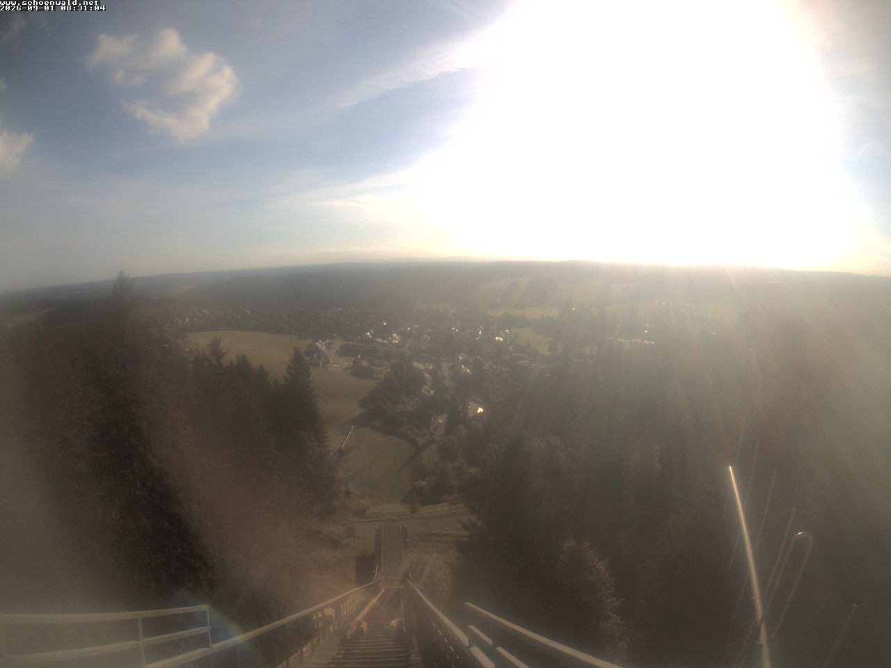 Archiv Foto Webcam Blick auf Schönwald
