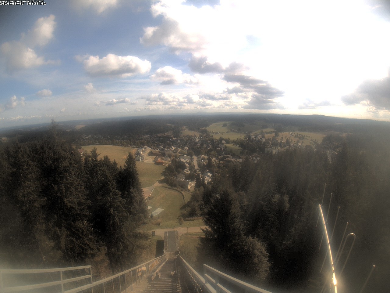 Archiv Foto Webcam Blick auf Schönwald