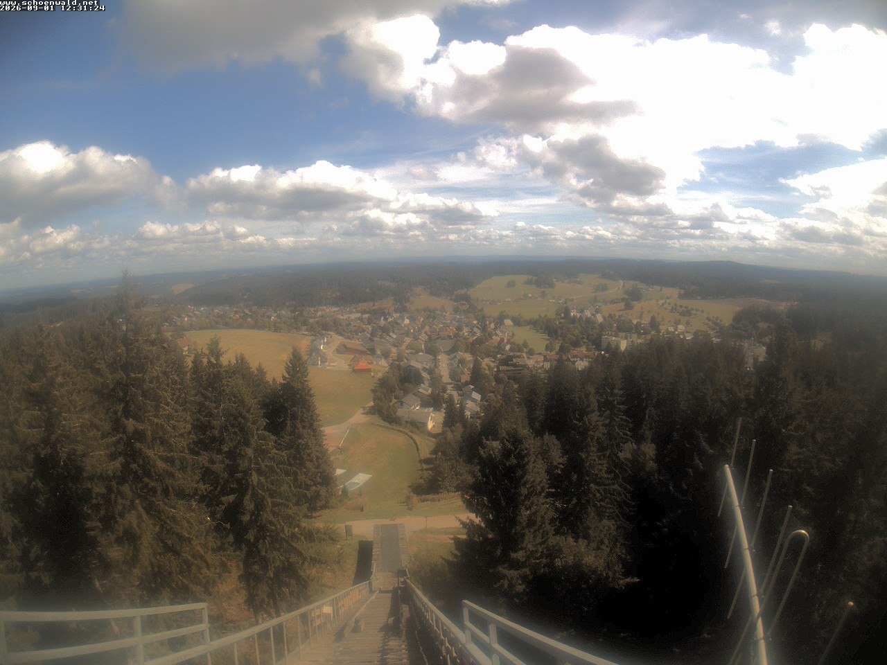 Archiv Foto Webcam Blick auf Schönwald