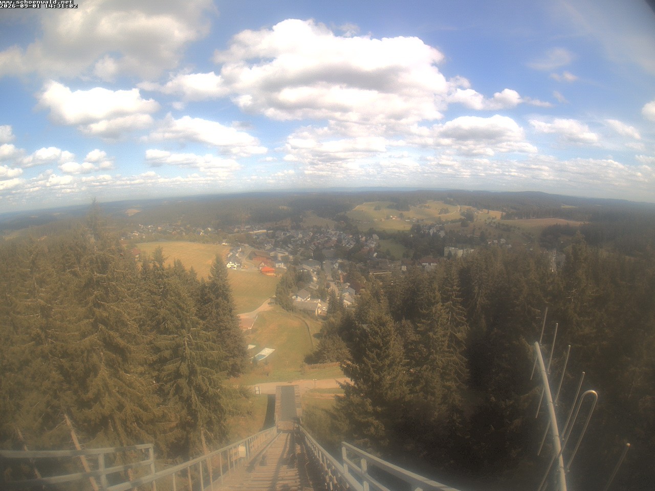 Archiv Foto Webcam Blick auf Schönwald