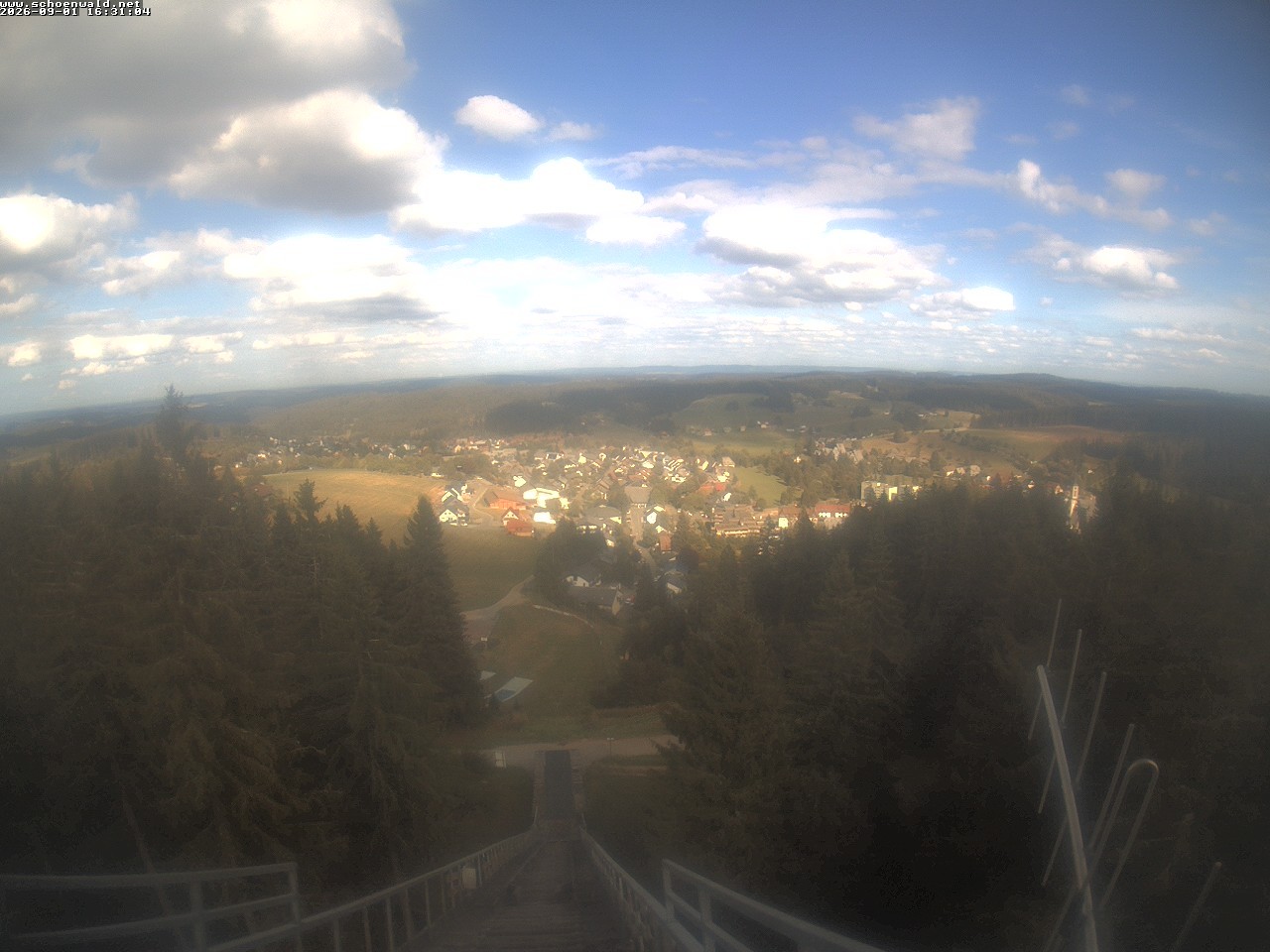 Archiv Foto Webcam Blick auf Schönwald