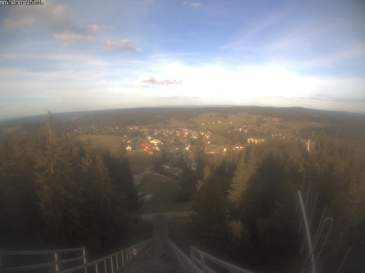 Archiv Foto Webcam Blick auf Schönwald