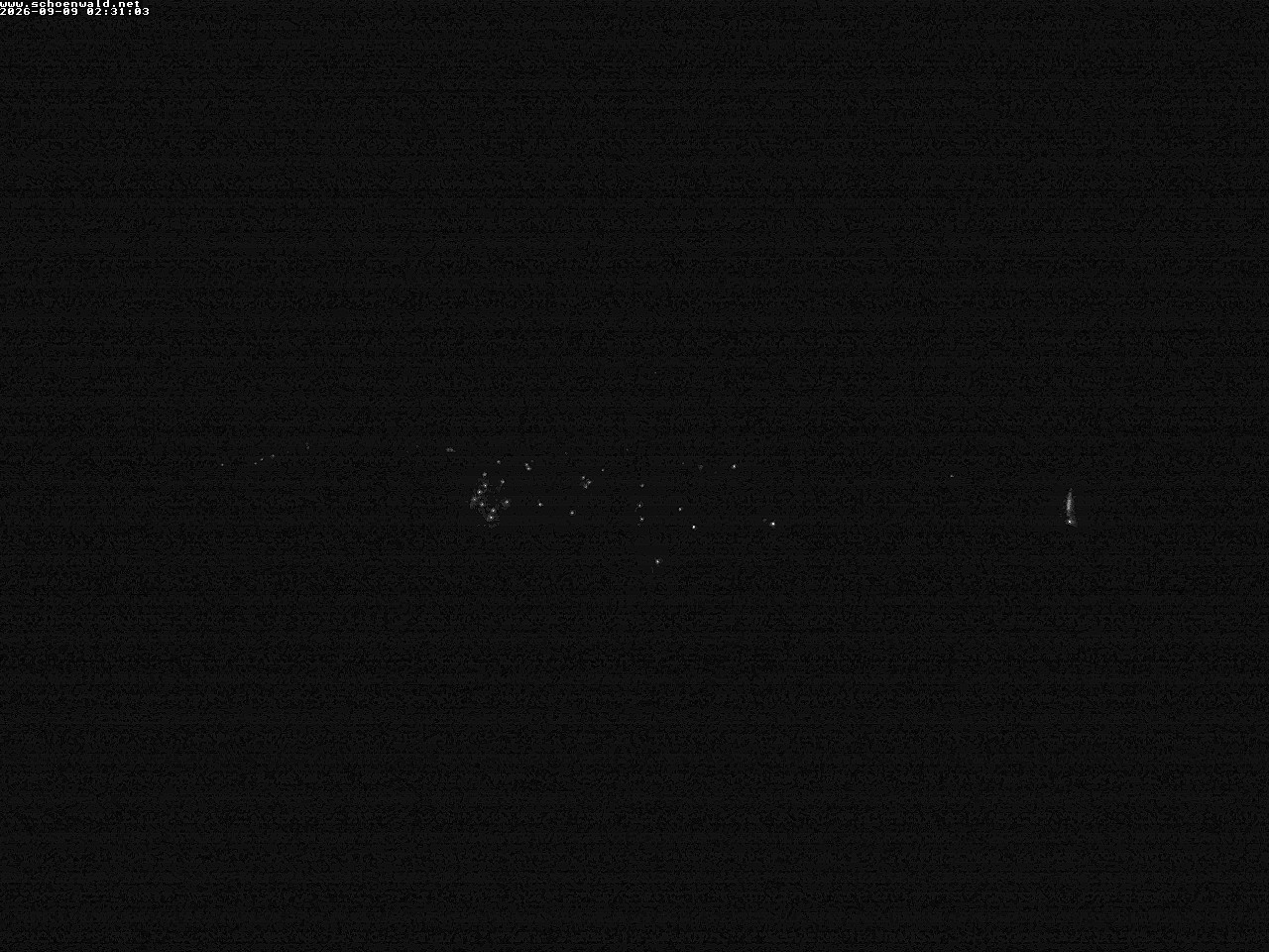 Archived image Webcam View to Schoenwald
