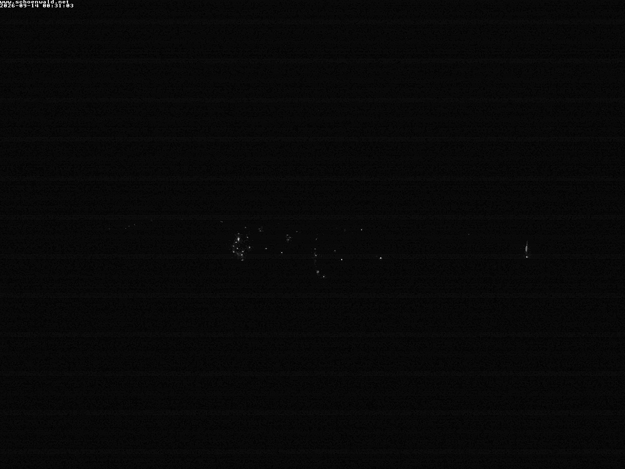 Archived image Webcam View to Schoenwald