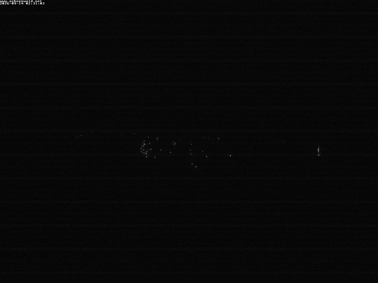 Archived image Webcam View to Schoenwald