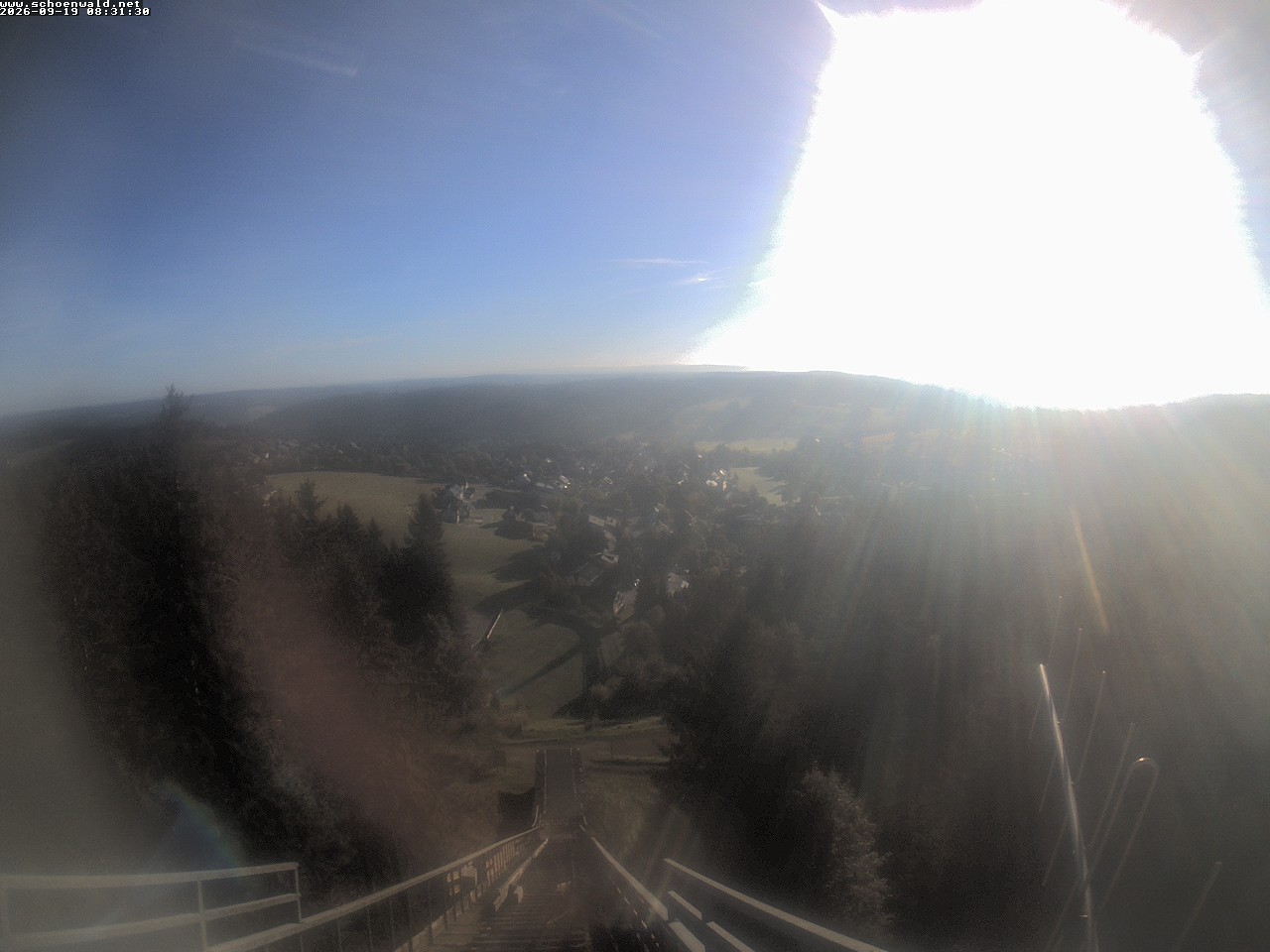 Archived image Webcam View to Schoenwald