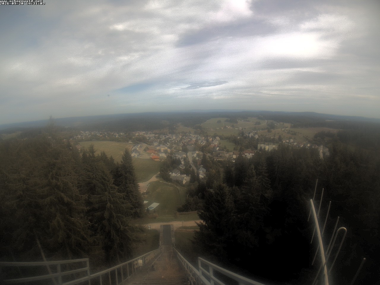 Archiv Foto Webcam Blick auf Schönwald