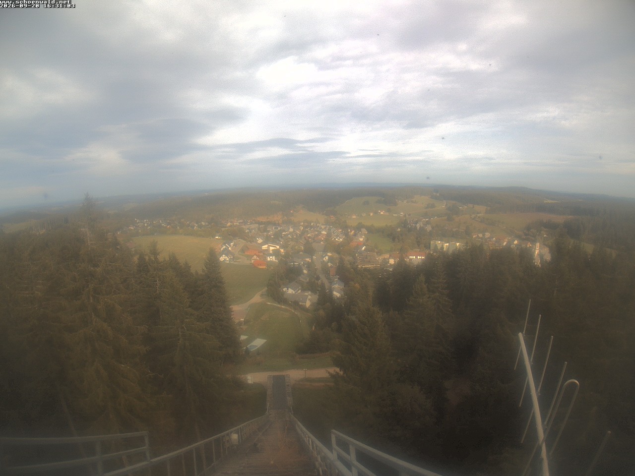 Archiv Foto Webcam Blick auf Schönwald