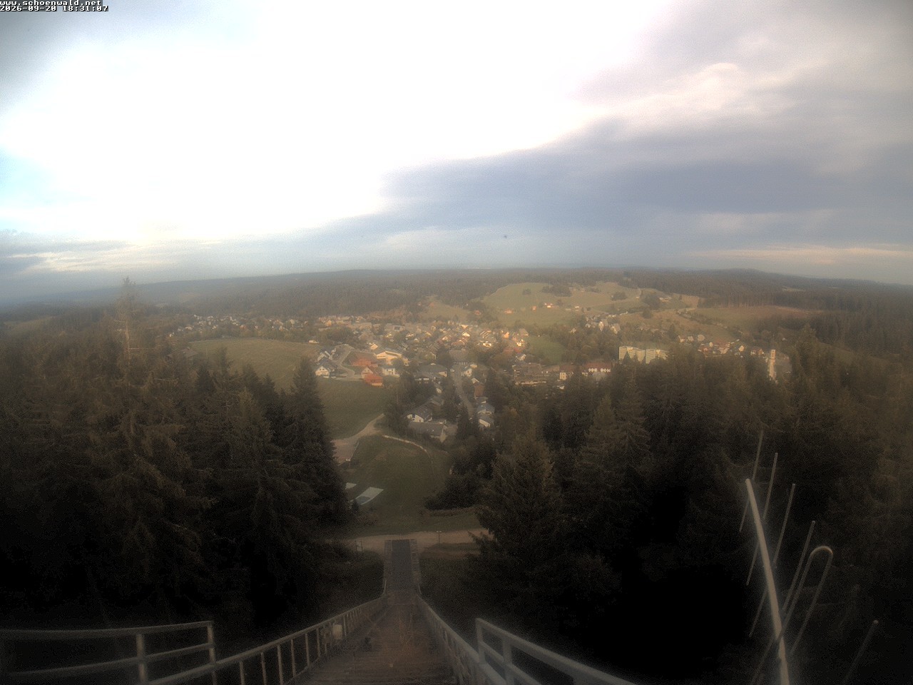 Archiv Foto Webcam Blick auf Schönwald
