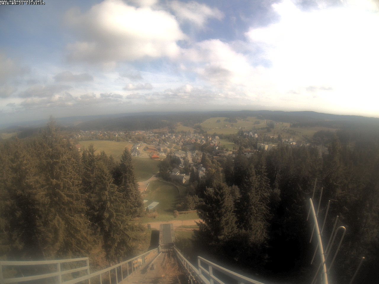 Archiv Foto Webcam Blick auf Schönwald
