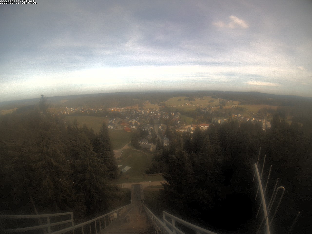Archiv Foto Webcam Blick auf Schönwald