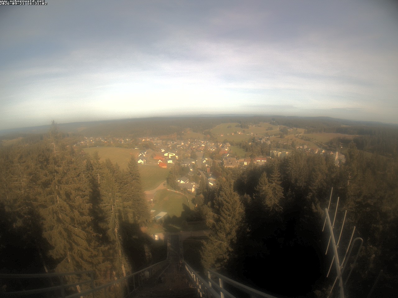 Archiv Foto Webcam Blick auf Schönwald