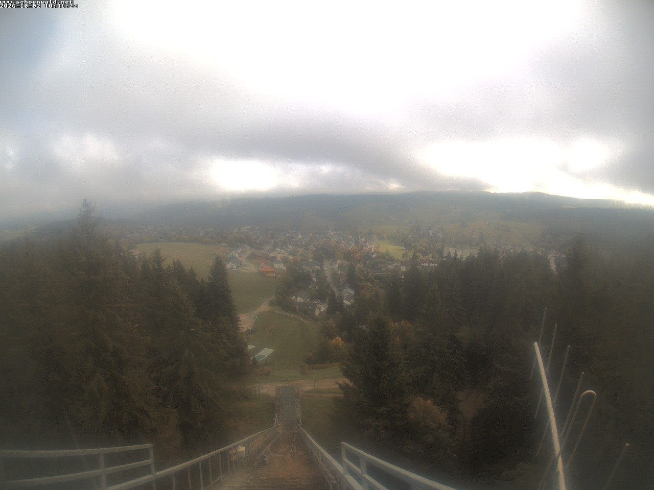 Archived image Webcam View to Schoenwald