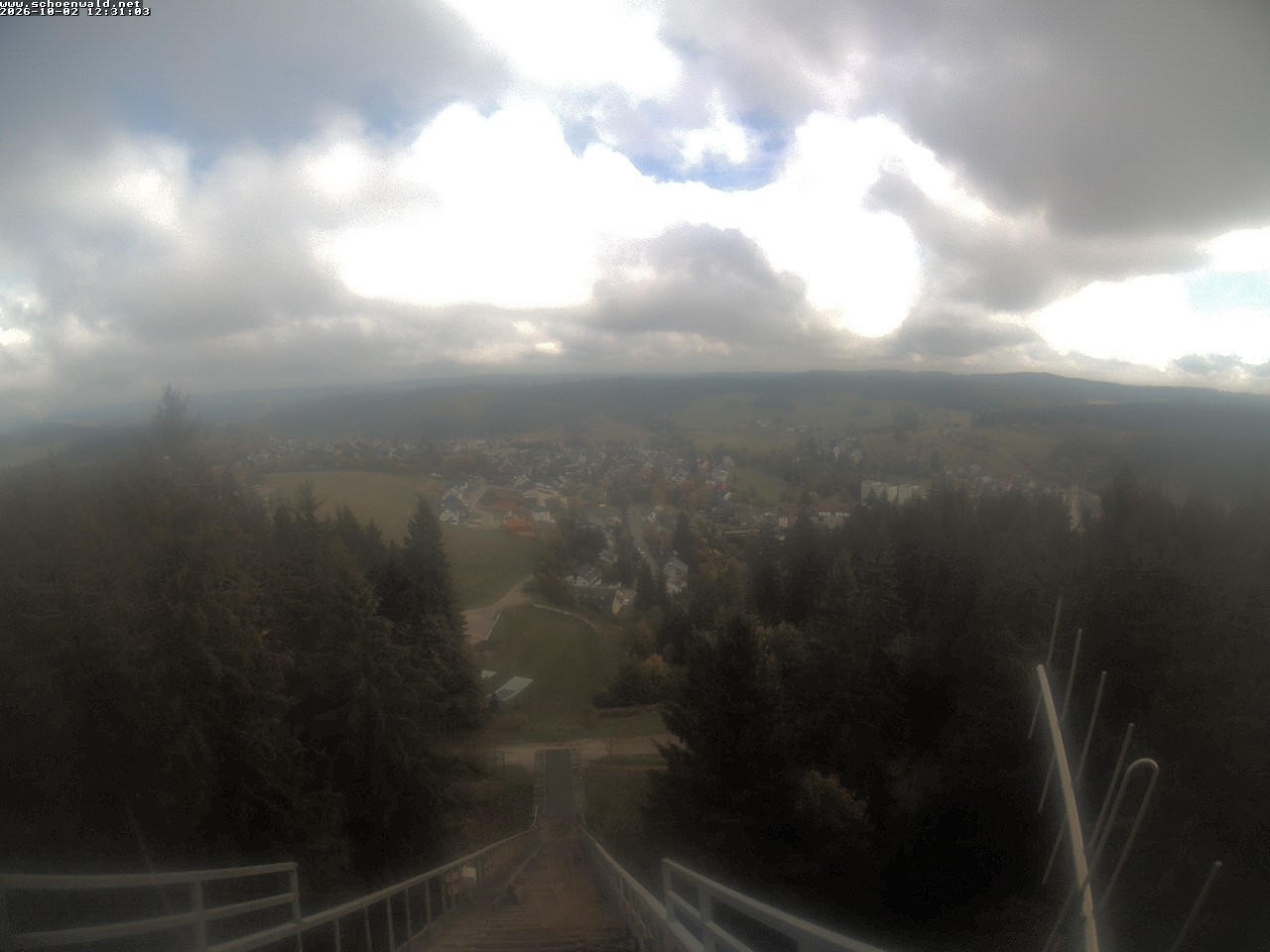 Archived image Webcam View to Schoenwald
