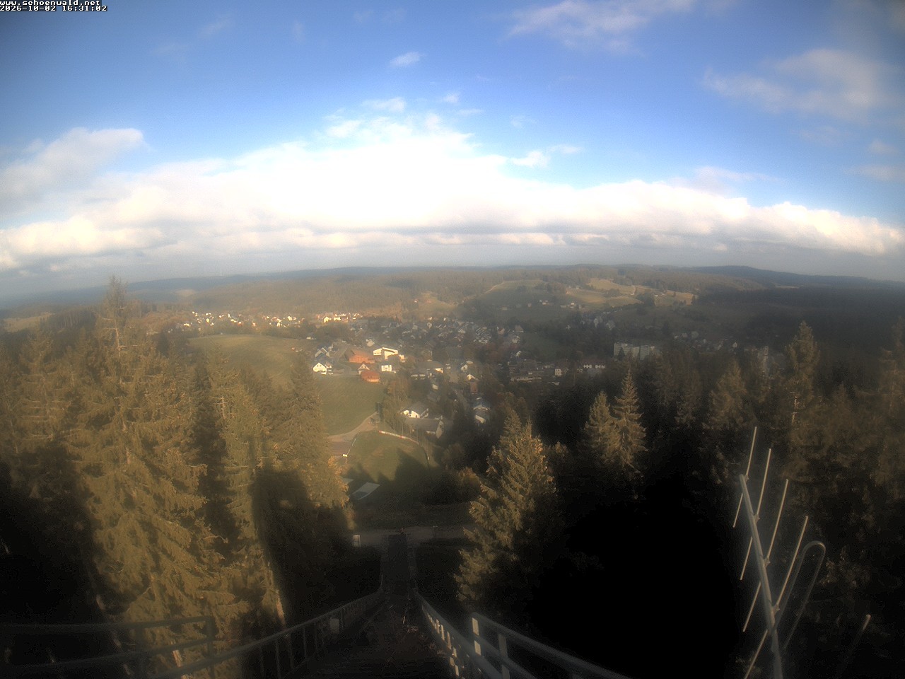 Archived image Webcam View to Schoenwald