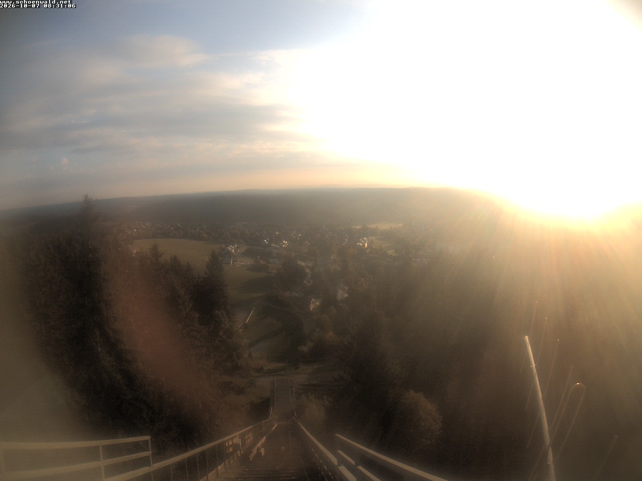 Archiv Foto Webcam Blick auf Schönwald