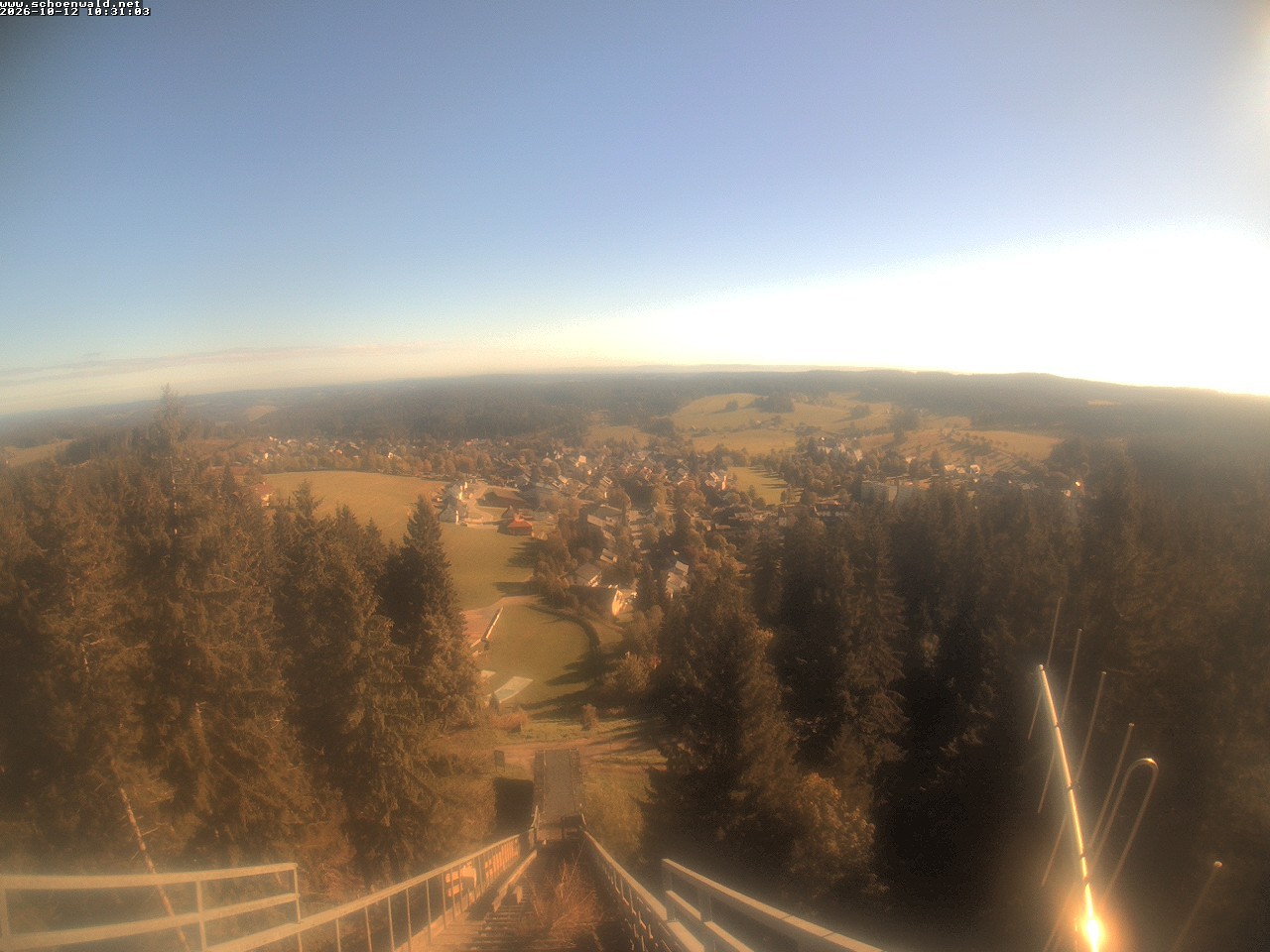 Archiv Foto Webcam Blick auf Schönwald