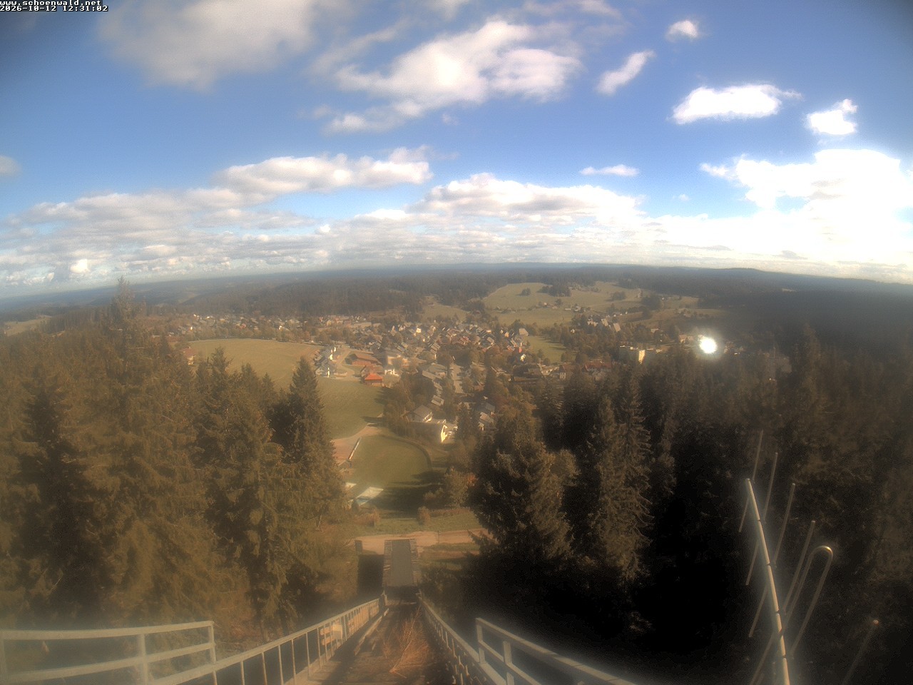 Archiv Foto Webcam Blick auf Schönwald
