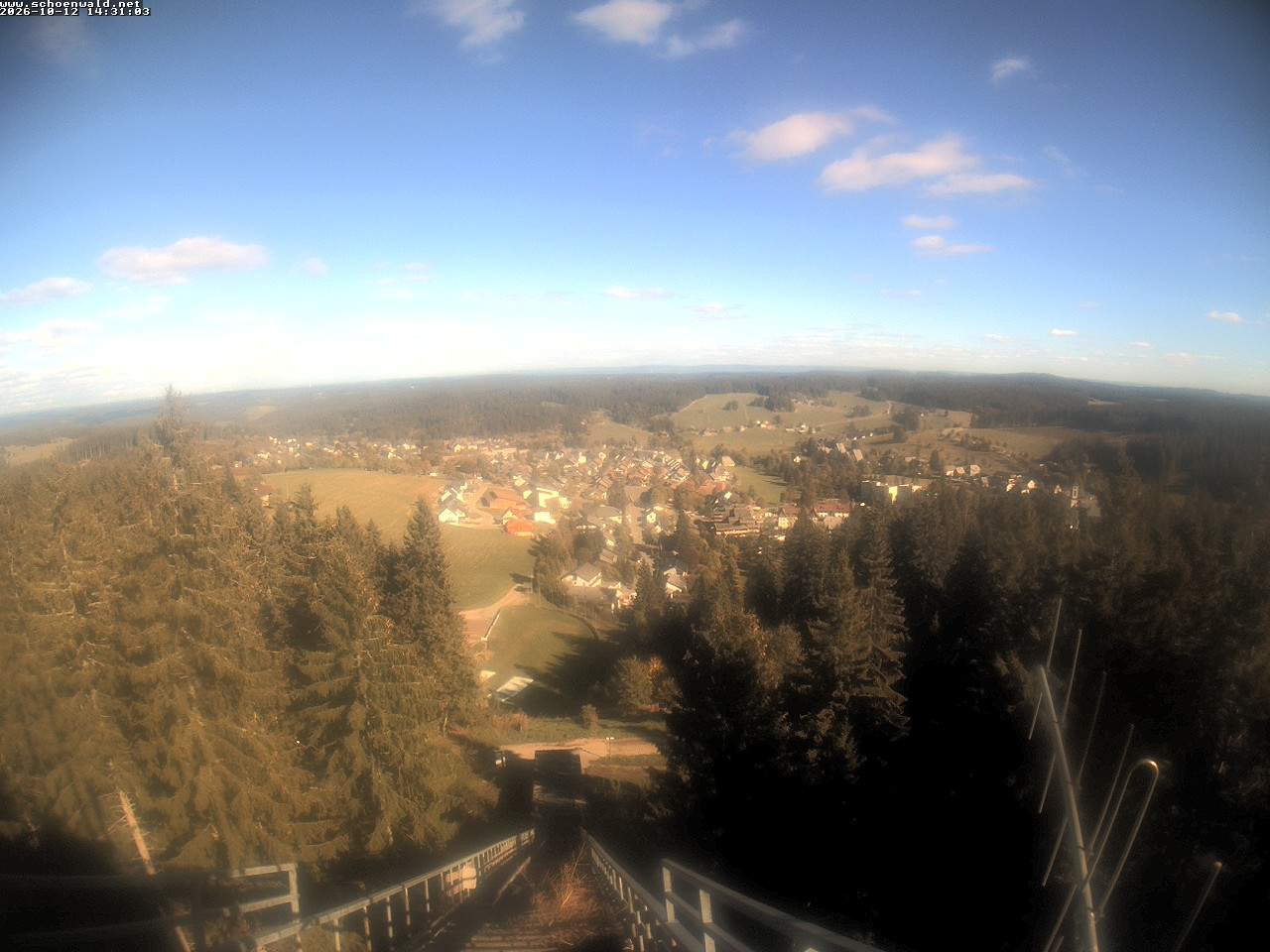 Archiv Foto Webcam Blick auf Schönwald