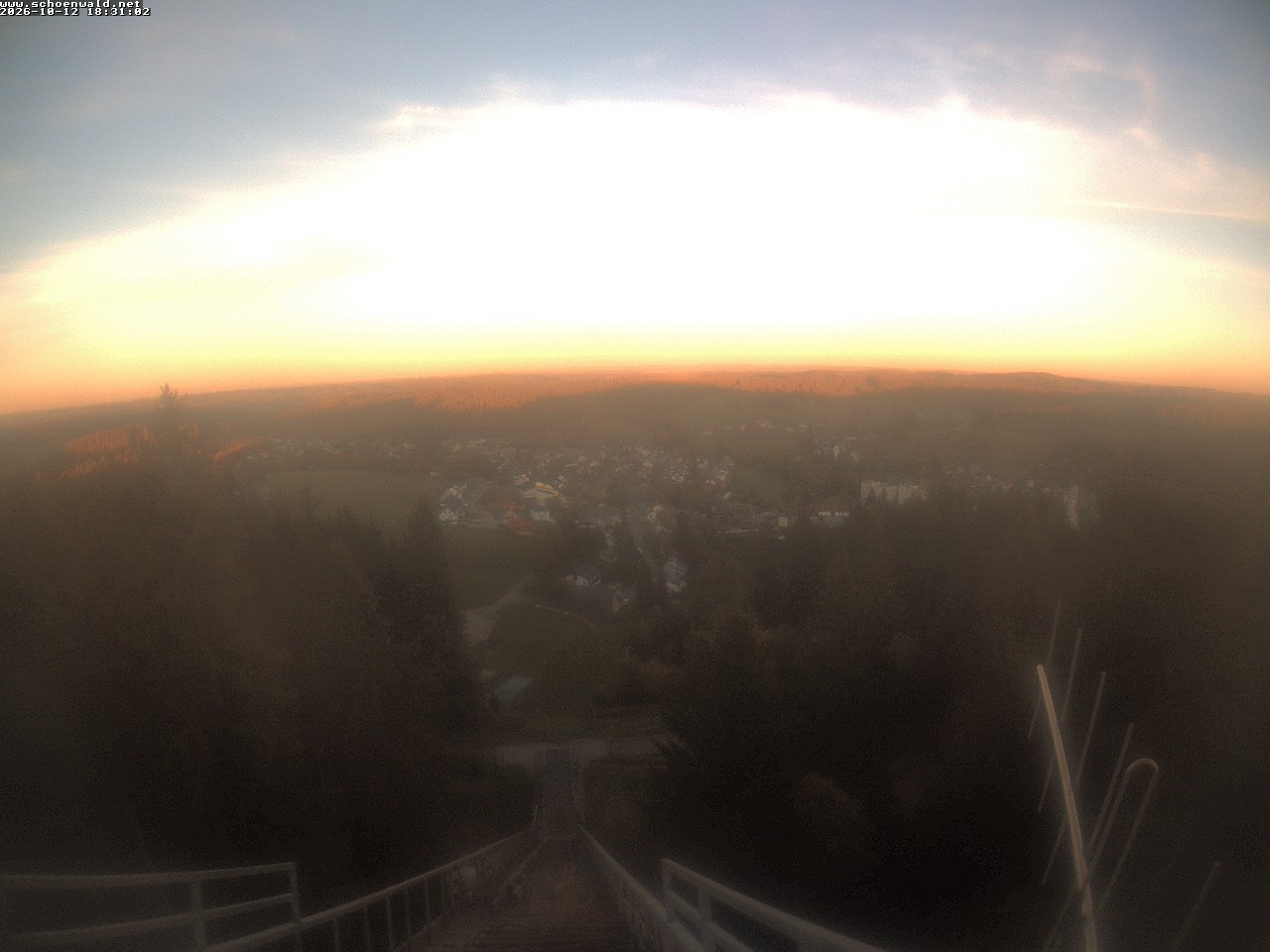 Archiv Foto Webcam Blick auf Schönwald