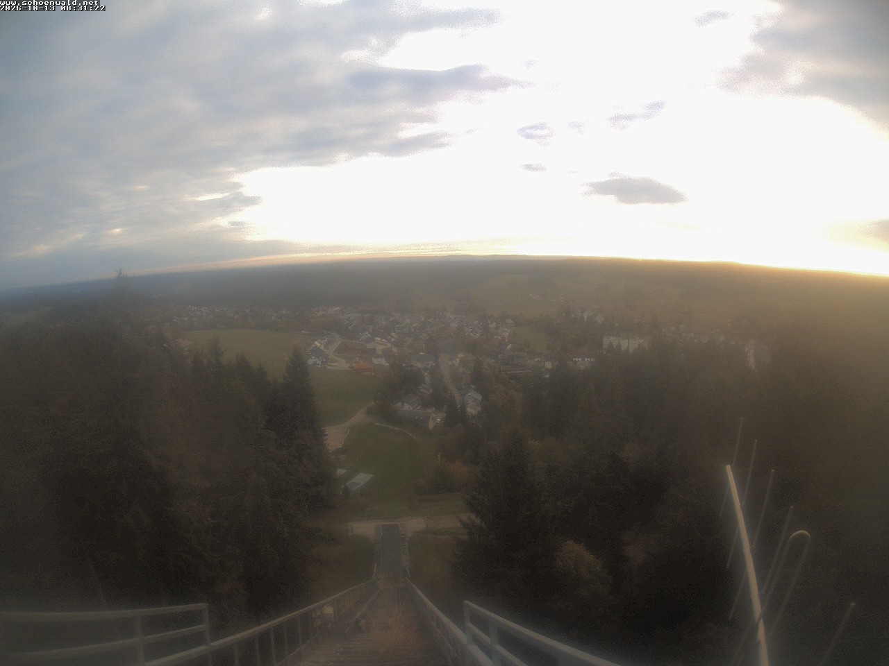 Archiv Foto Webcam Blick auf Schönwald
