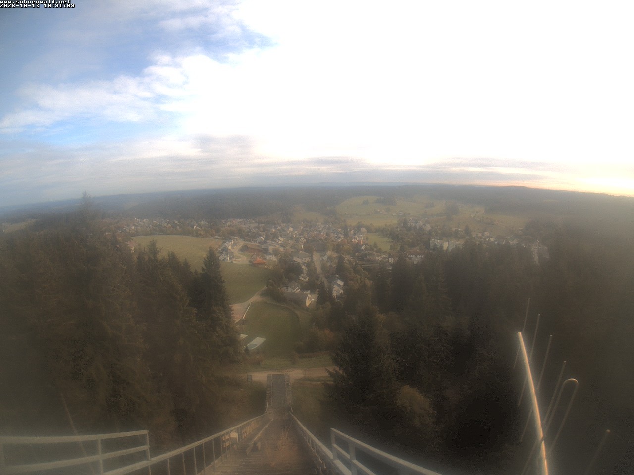 Archiv Foto Webcam Blick auf Schönwald