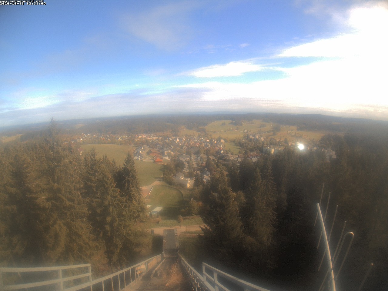 Archiv Foto Webcam Blick auf Schönwald