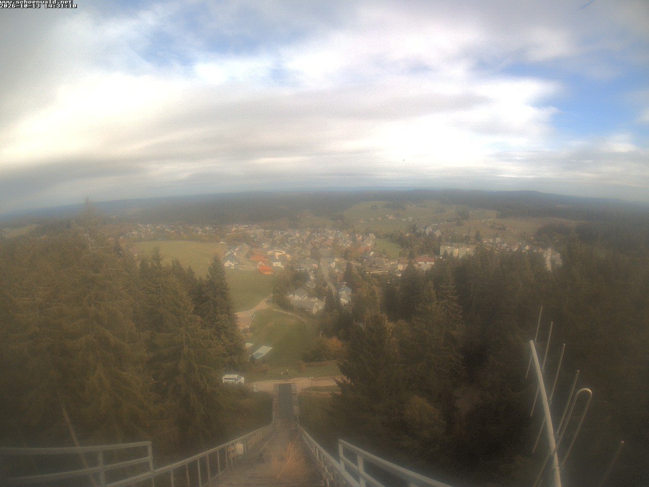 Archiv Foto Webcam Blick auf Schönwald