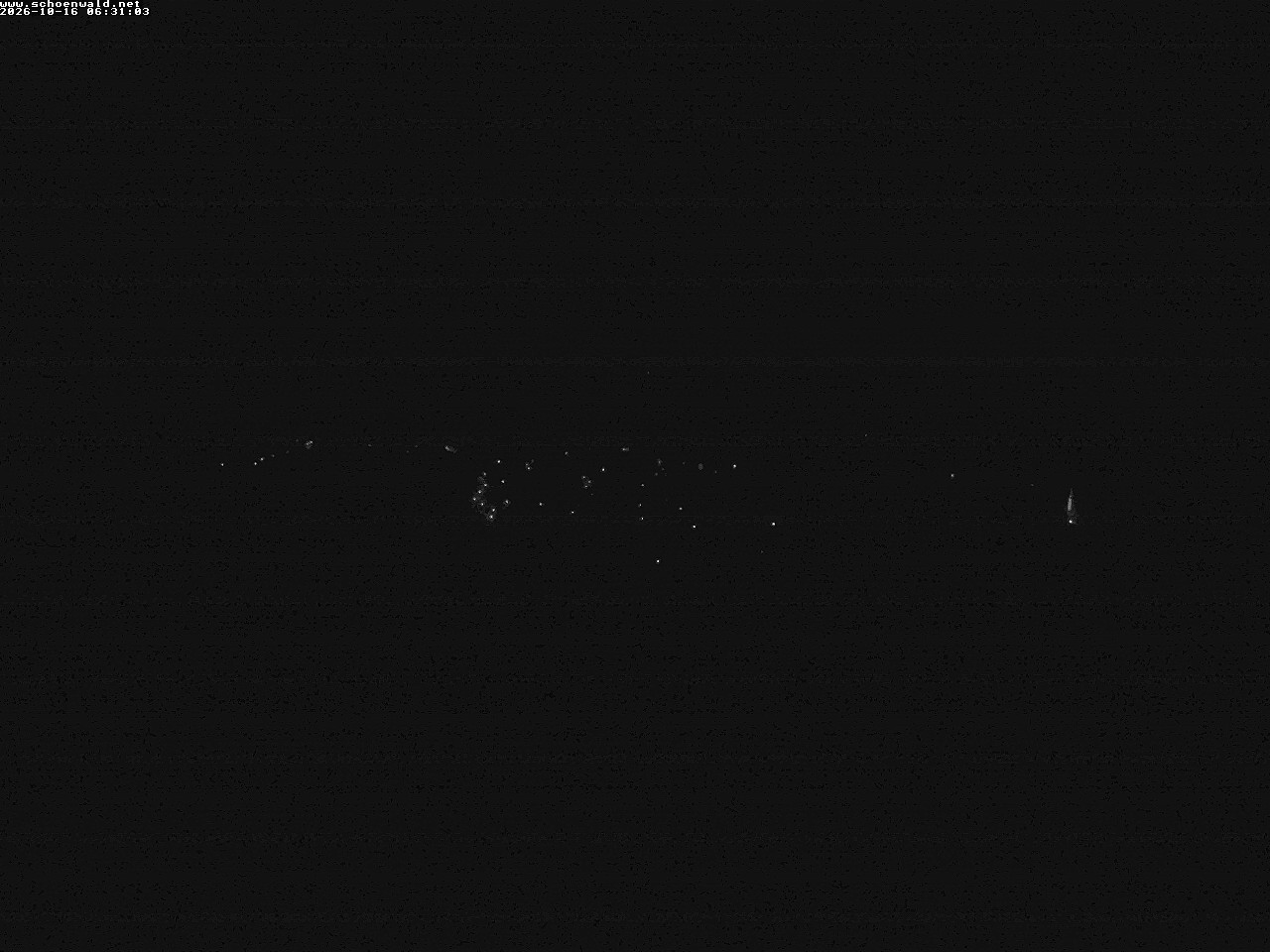 Archived image Webcam View to Schoenwald