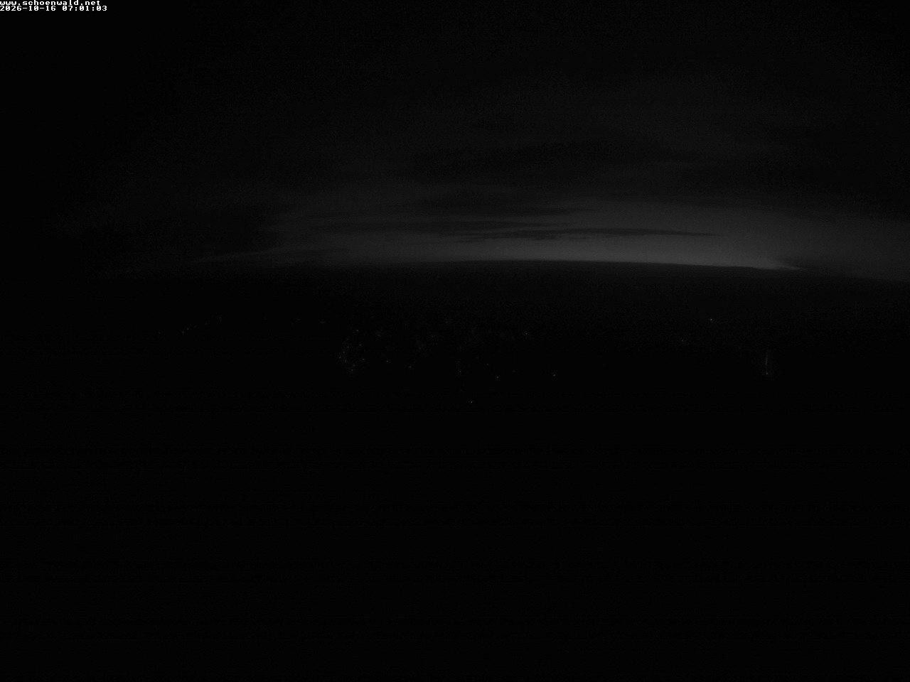 Archived image Webcam View to Schoenwald