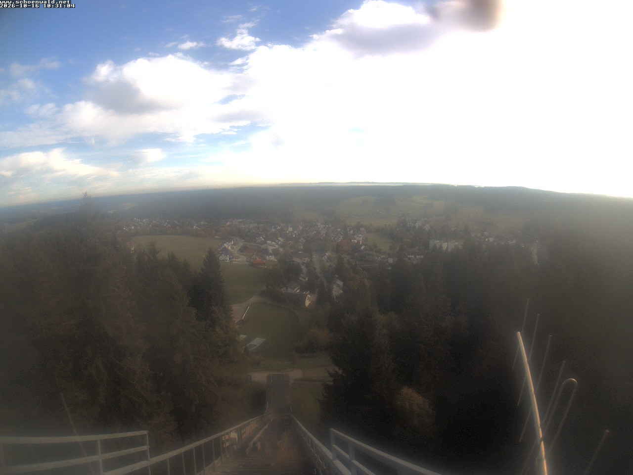 Archived image Webcam View to Schoenwald