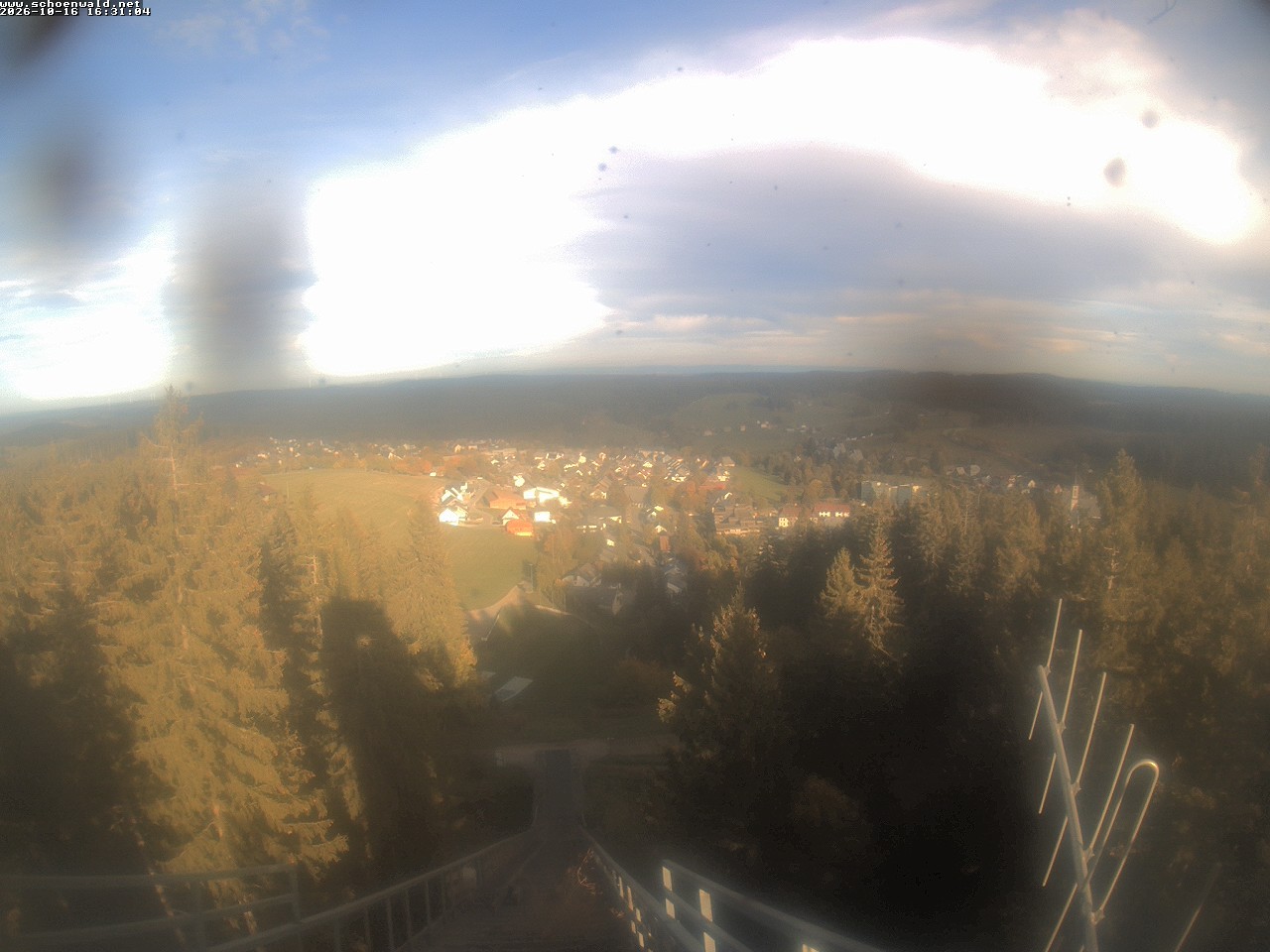 Archived image Webcam View to Schoenwald
