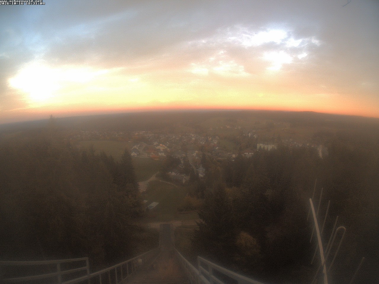 Archived image Webcam View to Schoenwald