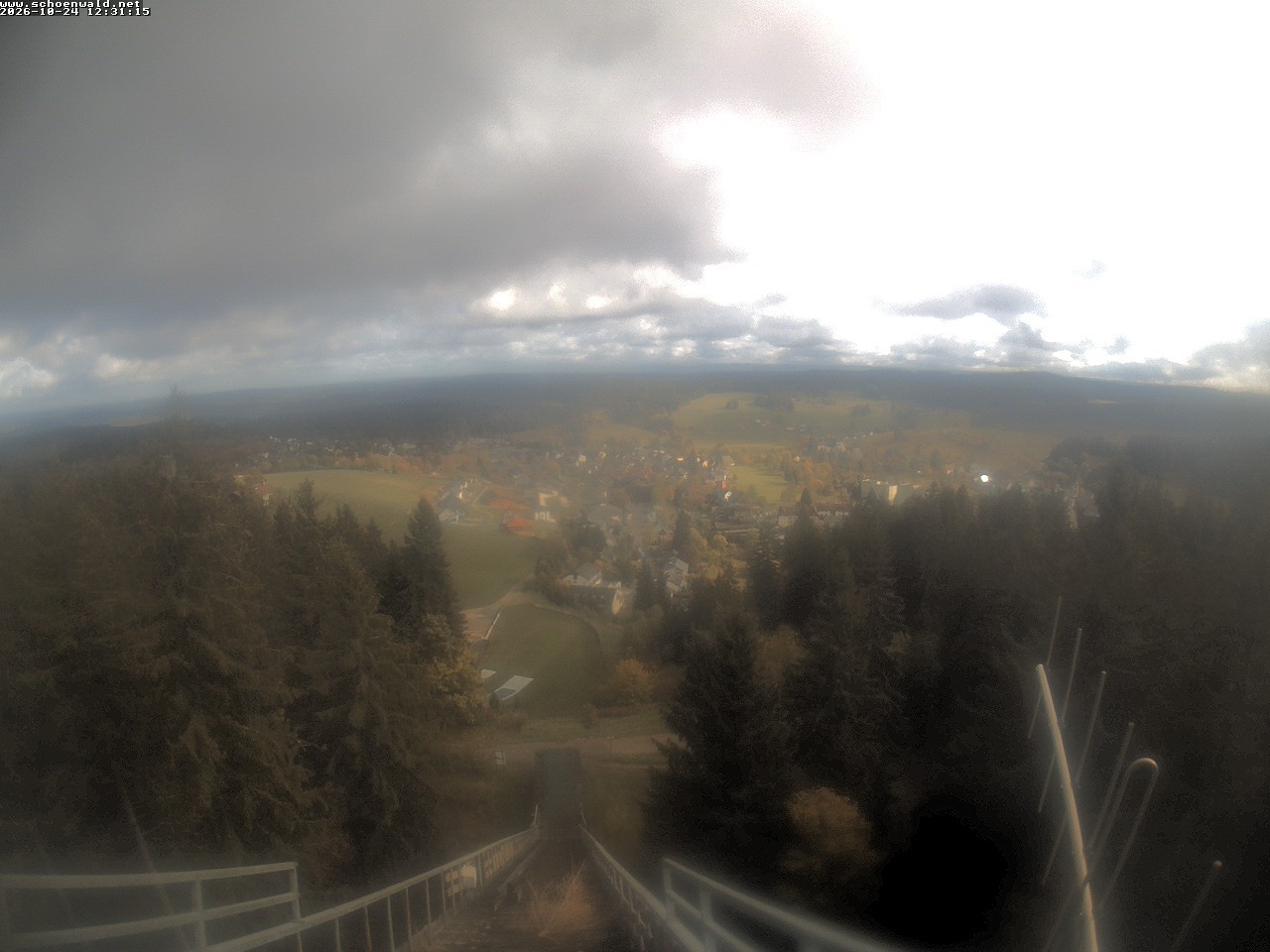 Archived image Webcam View to Schoenwald
