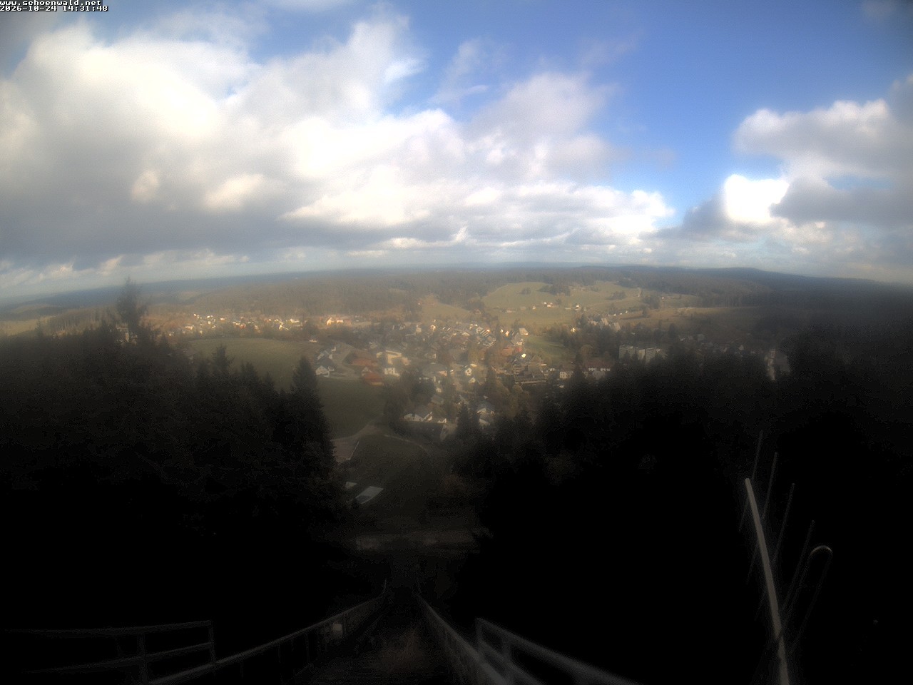 Archiv Foto Webcam Blick auf Schönwald