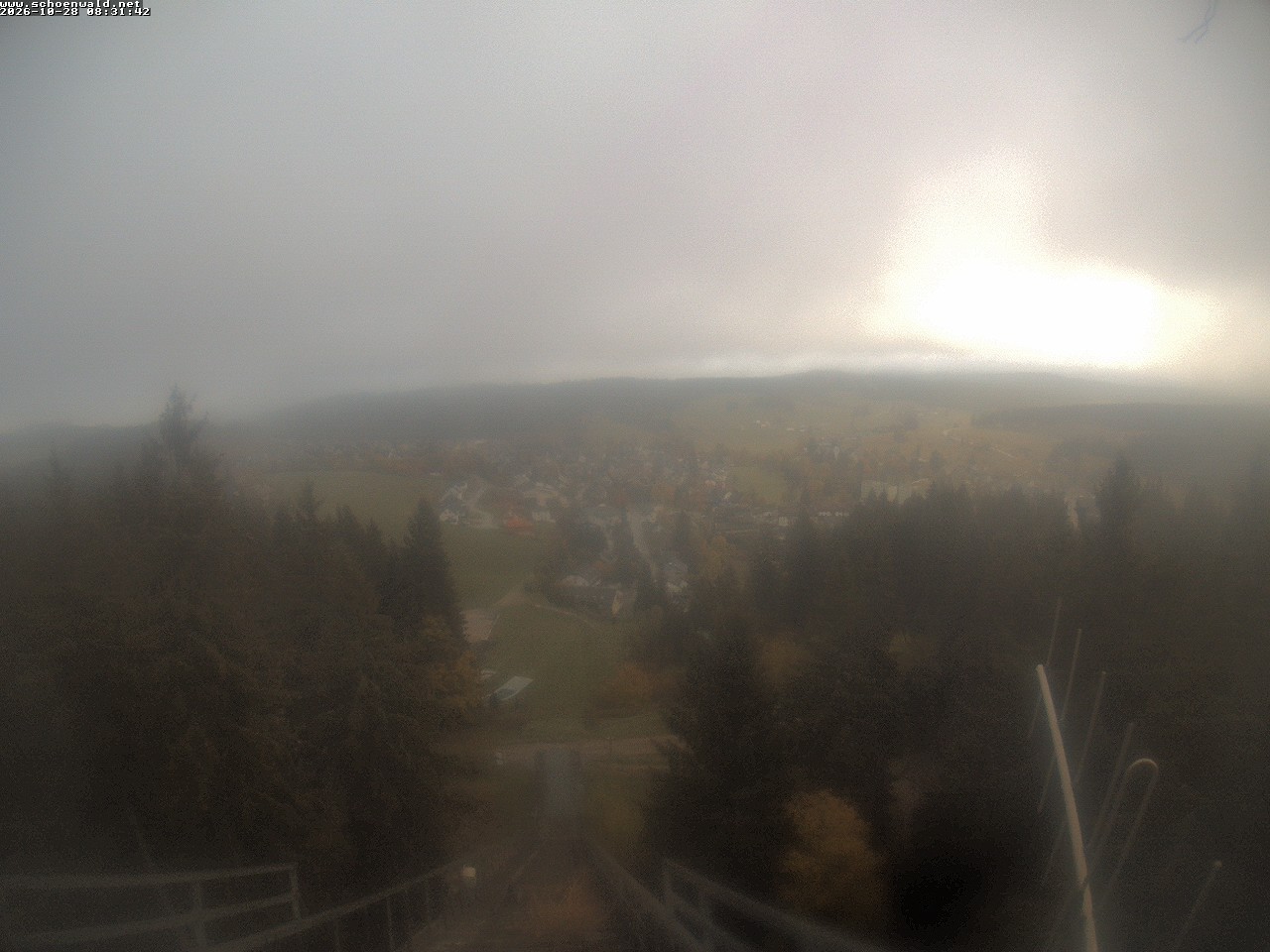 Archiv Foto Webcam Blick auf Schönwald