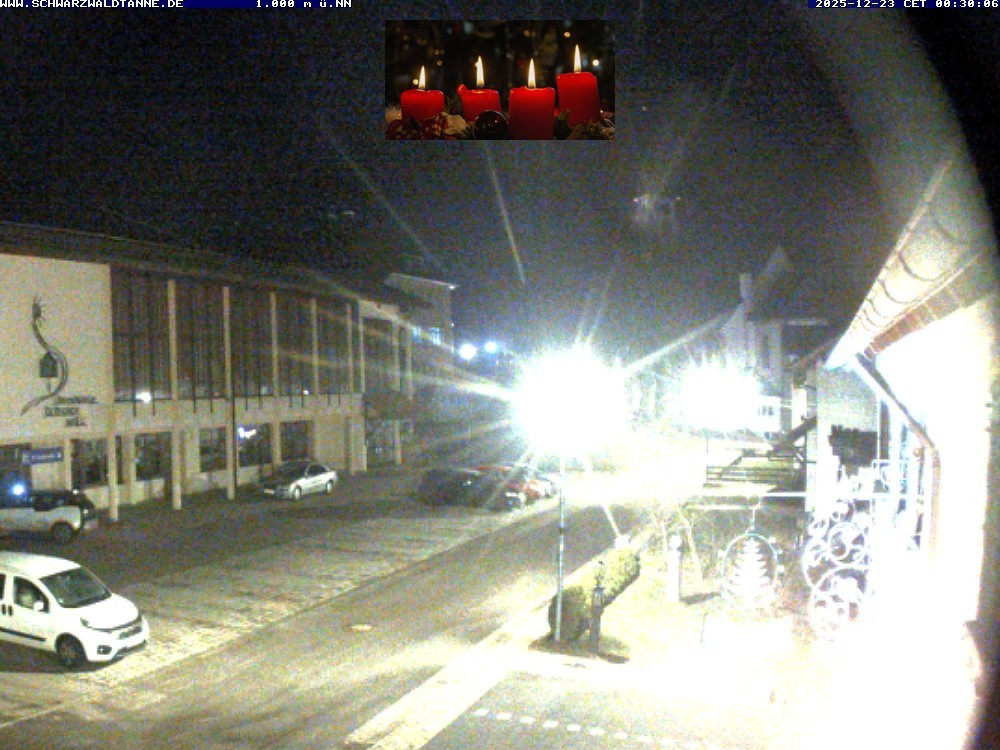 Archiv Foto Webcam Schönwald: Blick vom Gasthof Schwarzwaldtanne