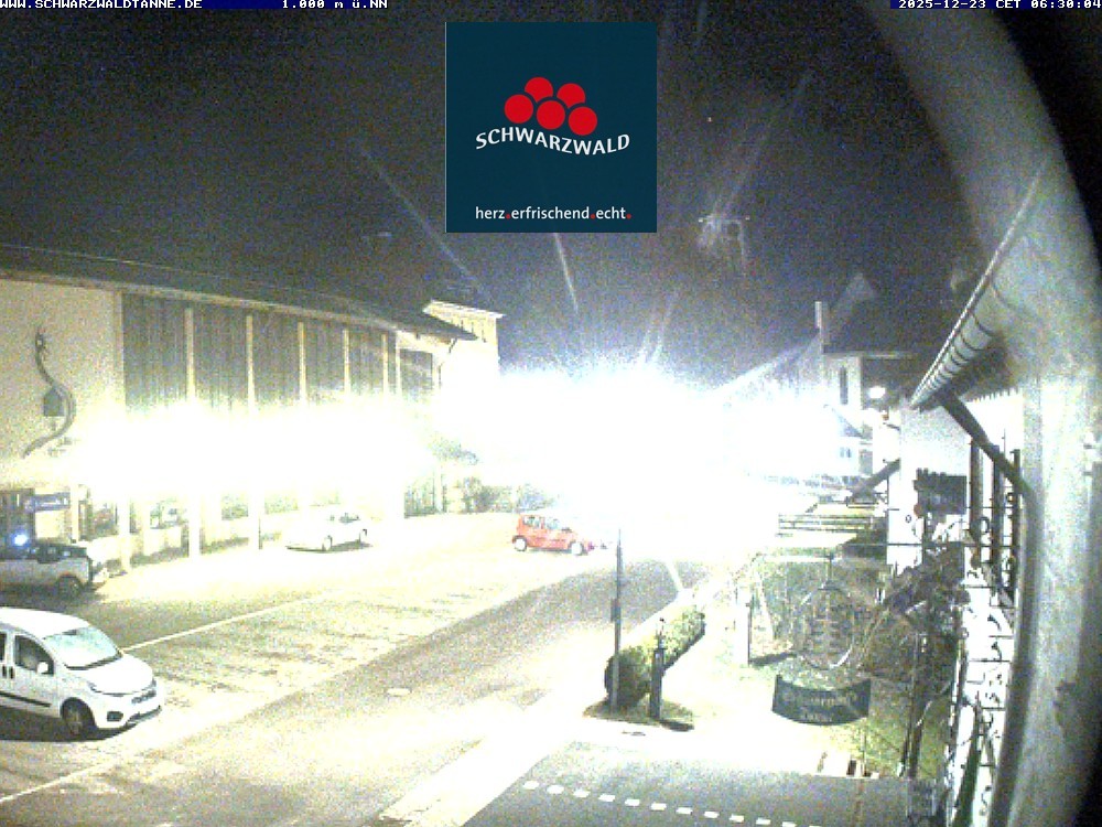 Archiv Foto Webcam Schönwald: Blick vom Gasthof Schwarzwaldtanne