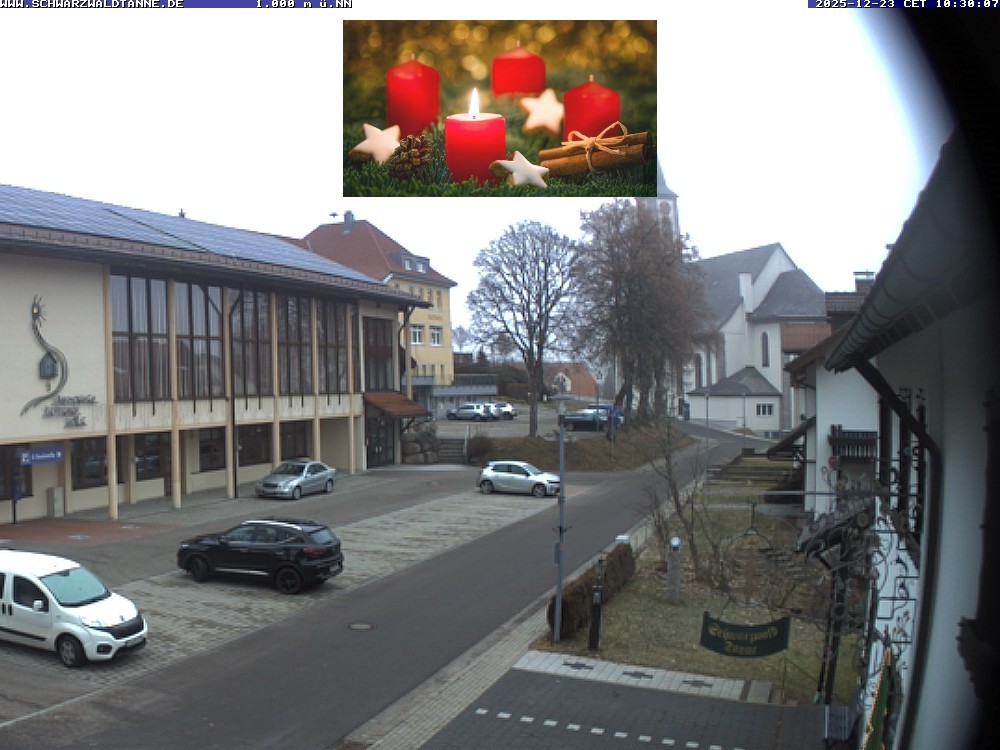 Archiv Foto Webcam Schönwald: Blick vom Gasthof Schwarzwaldtanne
