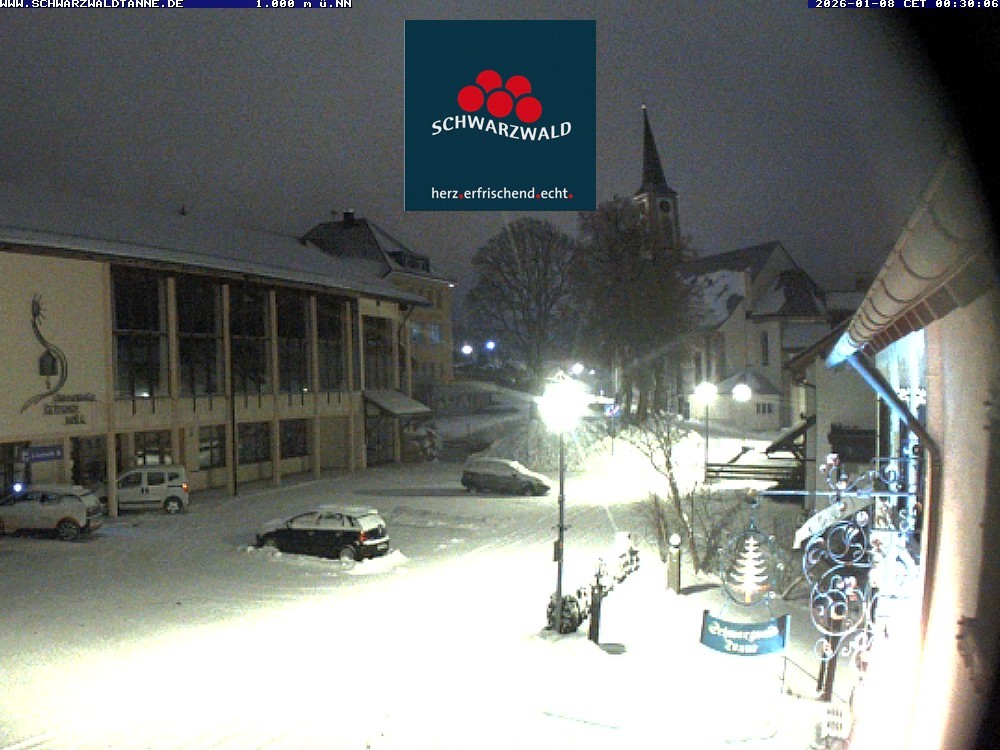 Archiv Foto Webcam Schönwald: Blick vom Gasthof Schwarzwaldtanne