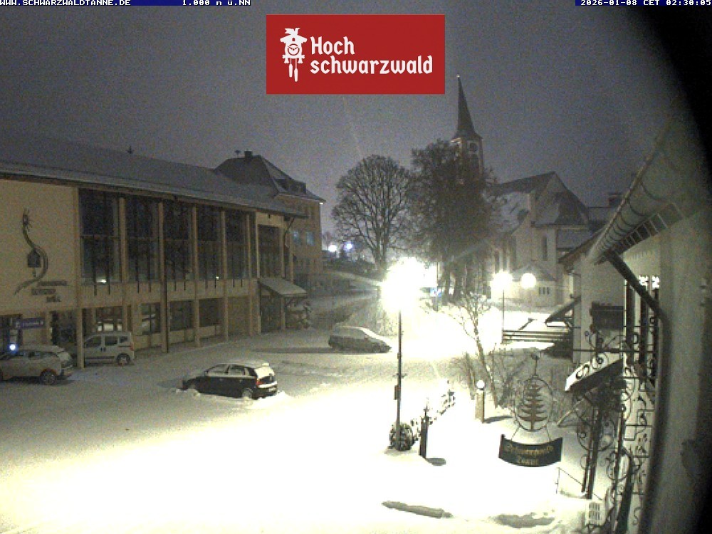 Archiv Foto Webcam Schönwald: Blick vom Gasthof Schwarzwaldtanne