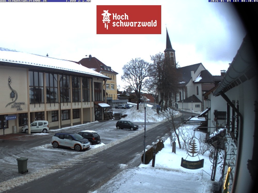Archiv Foto Webcam Schönwald: Blick vom Gasthof Schwarzwaldtanne