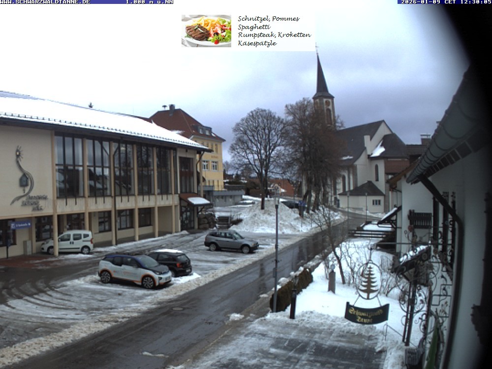 Archiv Foto Webcam Schönwald: Blick vom Gasthof Schwarzwaldtanne