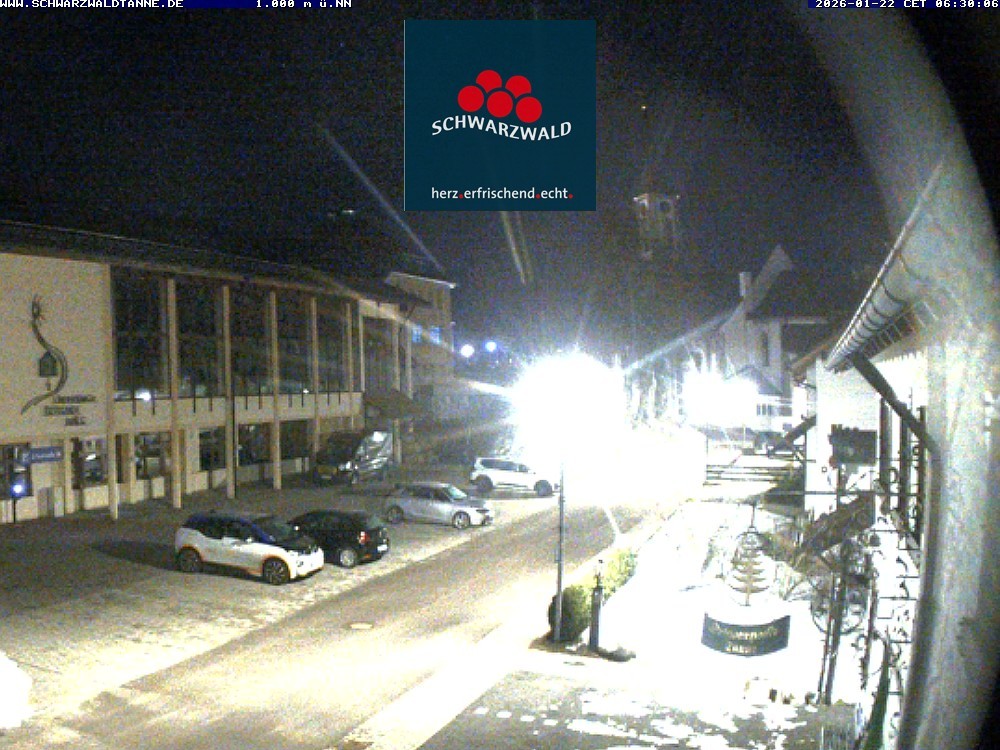 Archiv Foto Webcam Schönwald: Blick vom Gasthof Schwarzwaldtanne