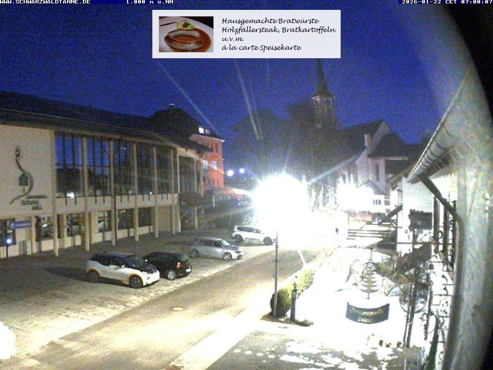 Archiv Foto Webcam Schönwald: Blick vom Gasthof Schwarzwaldtanne