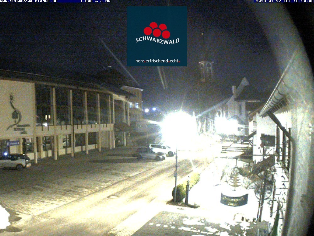 Archiv Foto Webcam Schönwald: Blick vom Gasthof Schwarzwaldtanne