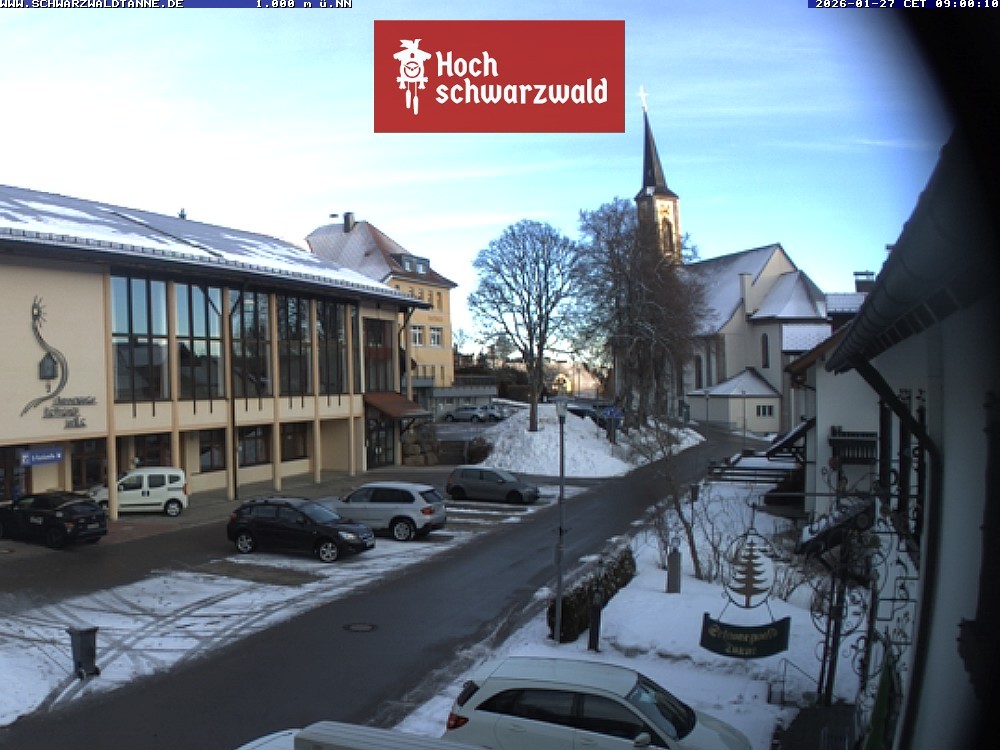 Archiv Foto Webcam Schönwald: Blick vom Gasthof Schwarzwaldtanne