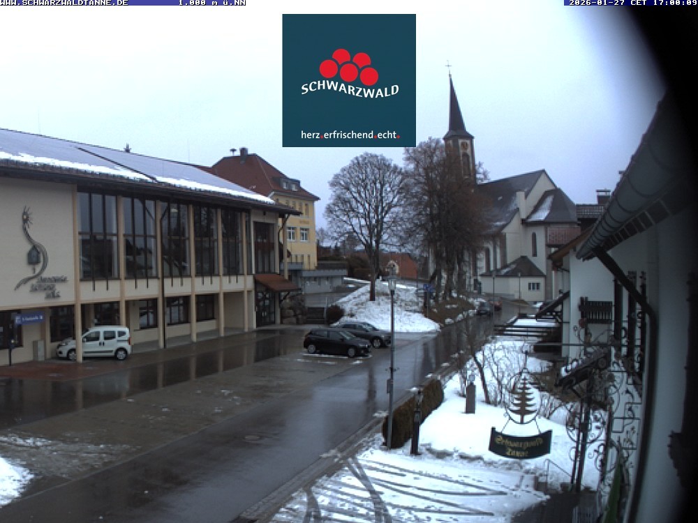 Archiv Foto Webcam Schönwald: Blick vom Gasthof Schwarzwaldtanne