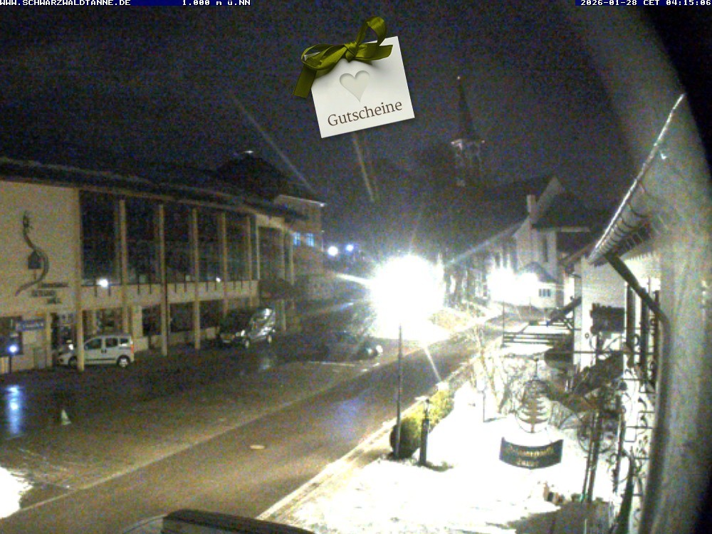Archiv Foto Webcam Schönwald: Blick vom Gasthof Schwarzwaldtanne