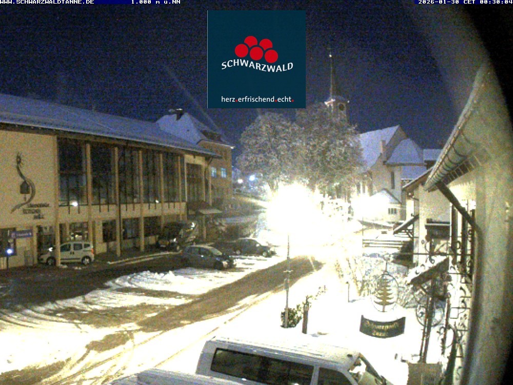 Archiv Foto Webcam Schönwald: Blick vom Gasthof Schwarzwaldtanne